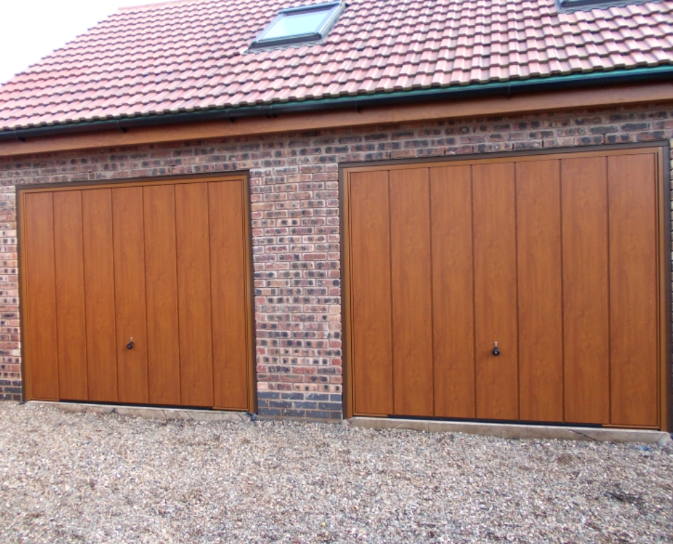 Hormann vertical decograin garage doors